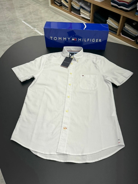 Social Tommy Hilfiger Oxford - Branco