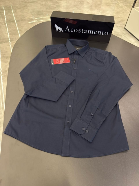 SOCIAL ACOSTAMENTO ML SLIM - MARINHO 1004