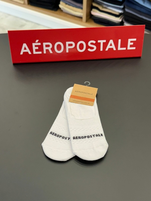 KIT 2 MEIAS SAPATILHA COM SILICONE - BRANCO 8410-1