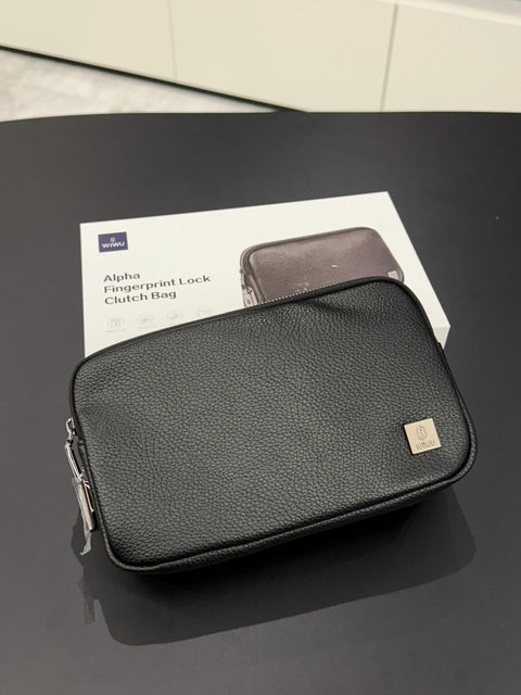 NECESSAIRE TECH ALPHA TRAVA POR IMPRESSÃO DIGITAL - PRETO - 1847