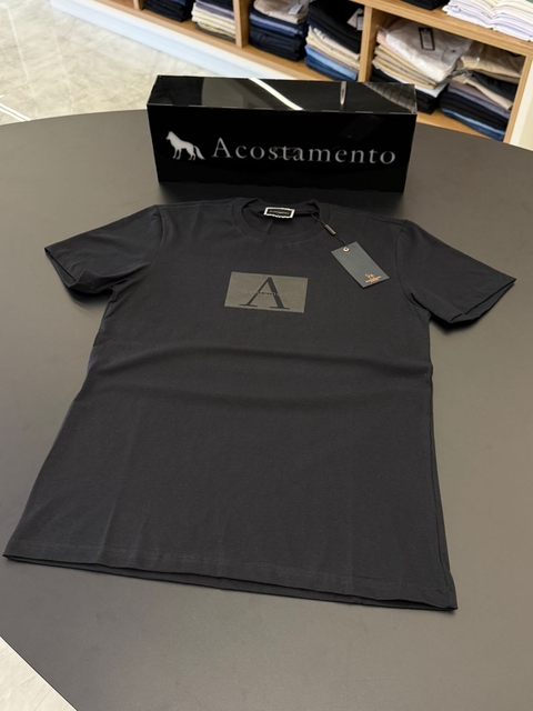 T-SHIRT ACOSTAMENTO - PRETO 2135