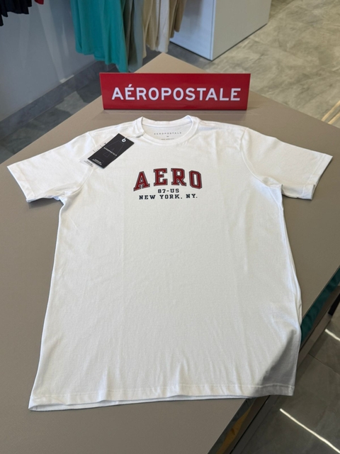 T-SHIRT AEROPOSTALE -BRANCO 1731