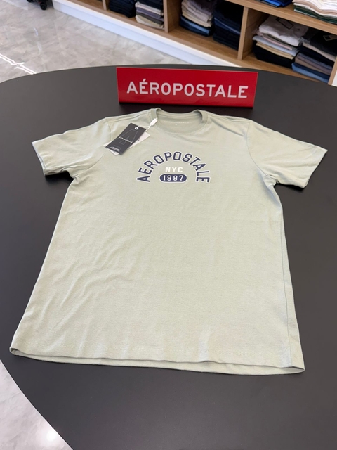 T-SHIRT AEROPOSTALE - VERDE 1981