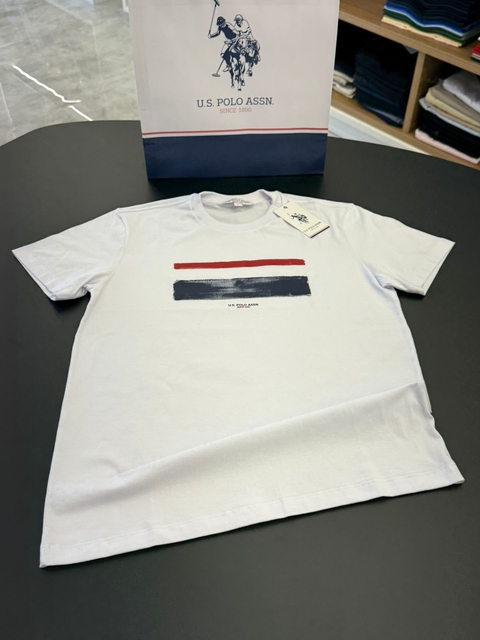 T-SHIRT U.S POLO ASSN. BRANCO 2021