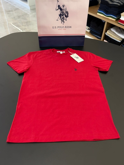 T-SHIRT U.S POLO ASSN. - VERMELHO 2001