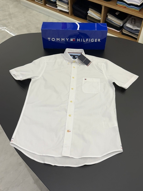 SOCIAL TOMMY HILFIGER POPLIN - BRANCO 15648