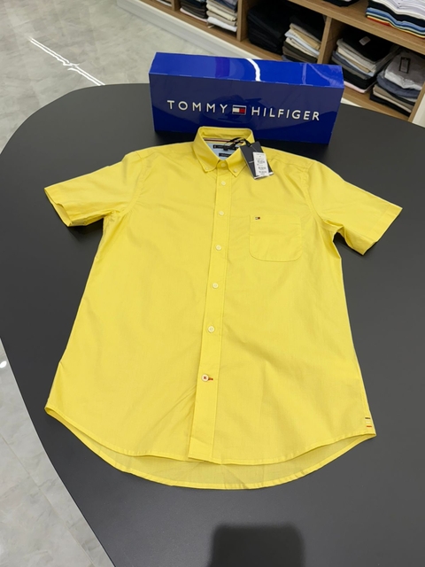 SOCIAL TOMMY HILFIGER POPLIN - AMARELO 15648