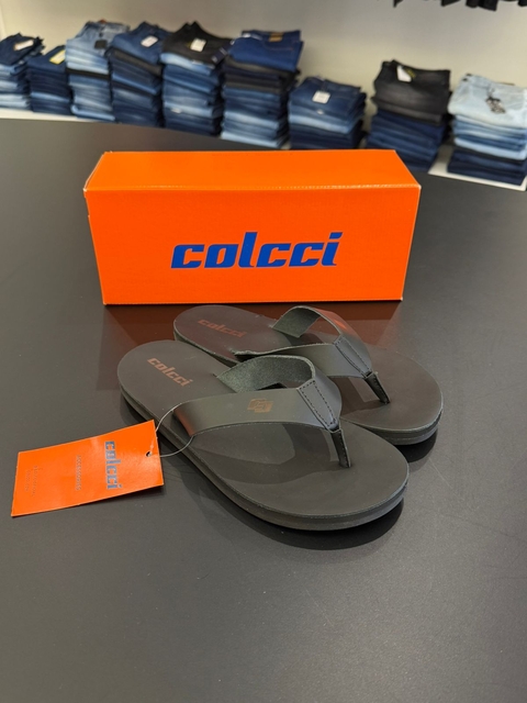 CHINELO COLCCI RIO LEATHER - PRETO 01330