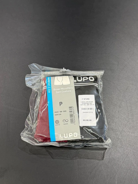 CUECA LUPO BOXER MICROFIBRA SEM COSTURA - B&P 0928