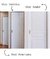 Puerta Placa Craftmaster Avalon80x200 T15 Chapa 18 Gromanti