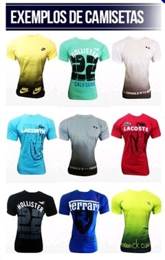 Kit 03 Camisetas na internet