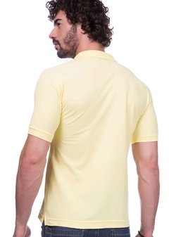Camisa Polo Da Hollister Amarela - comprar online