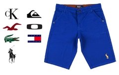 Kit Com 05 Bermudas De Sarja Masculina - Marcas Famosas - BAZAR JK