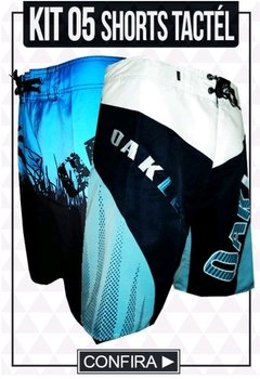 Kit Com 05 Shorts Tactel + Brinde