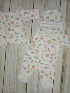 Animalitos | Ajuar 4 Piezas - tienda online