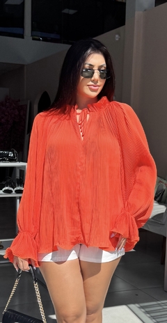 Camisa plissada - comprar online