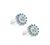 CONJUNTO PRATA PREMIUM COLAR / BRINCO E ANEL COM ZIRCÔNIA TOPAZIO AZUL E CRISTAL - CÓD 3501477 e COD 3501507 e 3501502 na internet