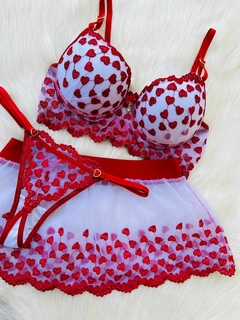 403 CONJUNTO ME AME - Rosa Cereja