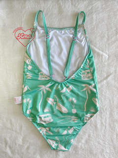 Enteriza-playa verde- - comprar online