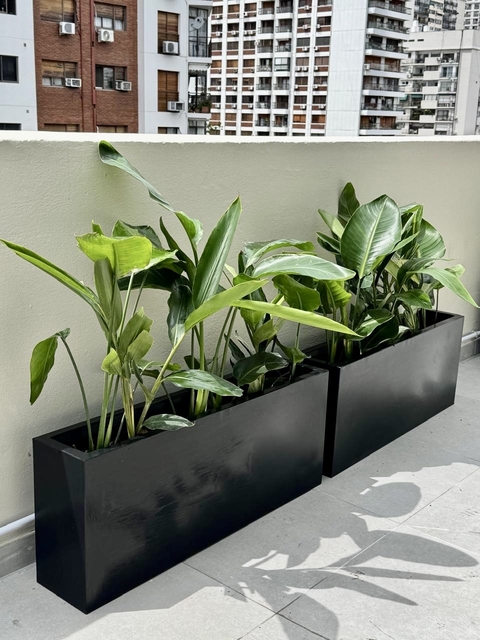 Macetero rectangular 1 metro x30x30