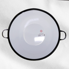 TACHO ESMALTADO SUZANPECAS BRANCO 24" 13008 - Click Ud