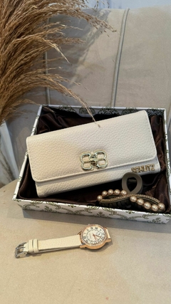 Kit Bolsa Relógio STZ - Off White - comprar online