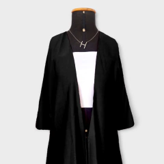 Kimono preto viscose