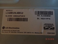 Placa Principal Tv Lg 42lm3400 Eax64991191(1.0) - loja online