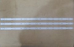 Kit Conjunto Barra De Leds Led Tv Sony Kdl-32r434a 3 Barras