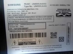 Controle Remoto Tv Samsung Un55mu6400g Original - loja online