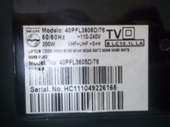 Placa Sensor Remocon Tv Philips 40pfl3605d/78 3106 103 30271 - loja online
