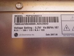 Placa Da Fonte Tv Lg 42pc1rv Eay32808901 Eax30836401/10 - loja online