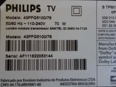 Imagem do Placa Fonte Tv Philips 43pfg5100/78 715g6934-p01-000-002h