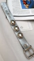 BRAZALETE TACHONES plata - JACINTA LA RENGA - INDUMENTARIA FEMENINA