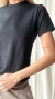 REMERA BASIC 06 NEGRA - JACINTA LA RENGA - INDUMENTARIA FEMENINA