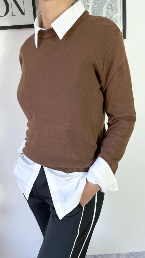 SWEATER GINEBRA MARRÓN