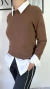 SWEATER GINEBRA MARRÓN