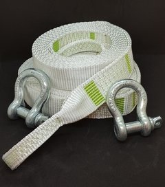 Eslinga Rescate 5 Mts 5 Ton + 2 Grilletes Corazon 5/8