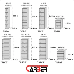 Frente de Placard Integral en Melamina Blanca 1,98 a 2,18 x 2,60 - tienda online