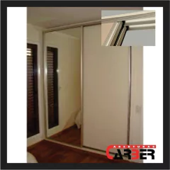 Frente de Placard Integral en Melamina Texturada 2,37 a 2,67 x 2,60 - comprar online