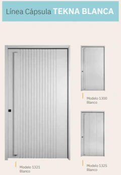 Puerta PIVOTANTE OBLAK TEKNA 1,20 x 2,40 Todos los Modelos - Aberturas Carber
