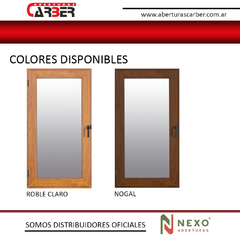 Raja / Banderola de PVC Linea SMARTLIFE Simil Madera de 0,60 x 1,10 DVH 4/9/4 VENHAUSEN - comprar online