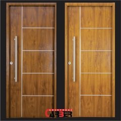 Puerta Doble Pintura Final Simil Madera Nexo DR080 1,60 - tienda online