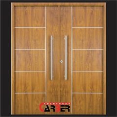 Puerta Doble Pintura Final Simil Madera Nexo DR080 1,60 - tienda online