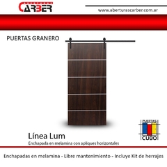 PUERTAS PLACAS DE INTERIOR ABRIR EMBUTIR GRANERO LINEA CUBO