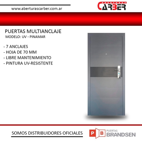 puertas blindadas puertas de exterior puertas de seguridad puertas multianclaje aberturas carber brandsen
