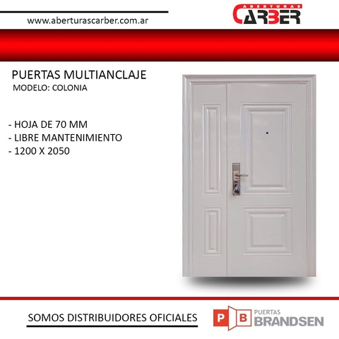puertass de exterior puertas multianclaje puertas de seguridad aberturas carber brandsen 