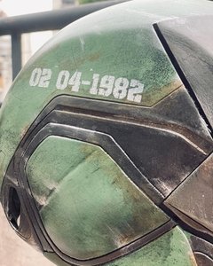 Casco Iron Man MK85 Tributo Malvinas - Marcos Toti Design