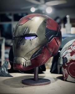 Casco Iron Man MK85 Damage