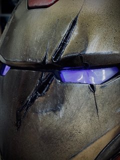 Casco Iron Man MK85 Damage - Marcos Toti Design